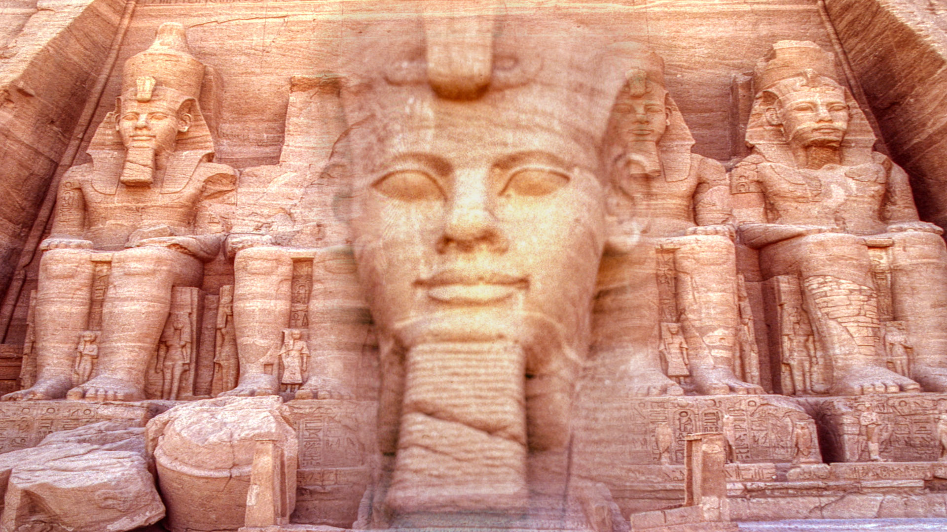 Abu Simbel Face
